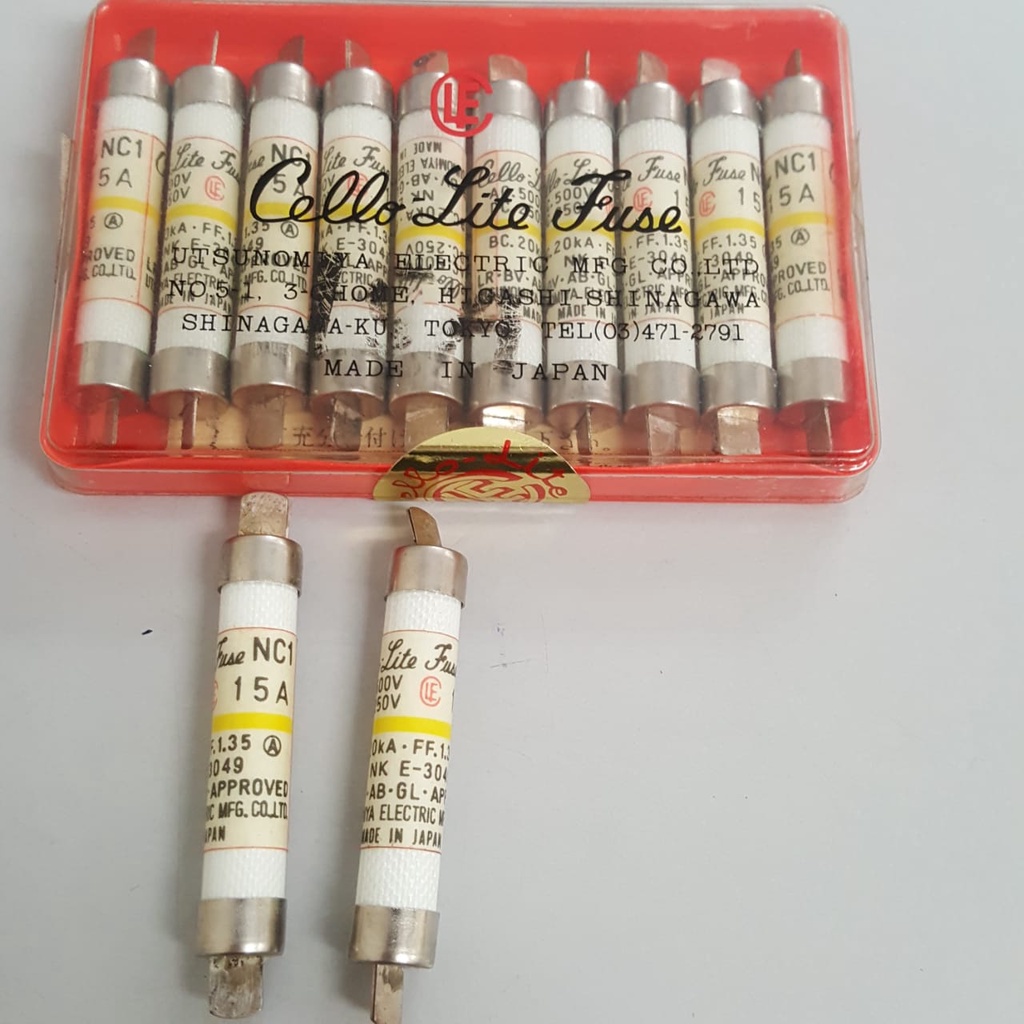 CELLO LITE FUSE ELEMENT 15A ( PACK OF 10 PCS ) Shopee Malaysia