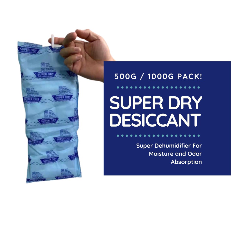 SUPER DRY Desiccant Super Dehumidifier For Moisture and Odor