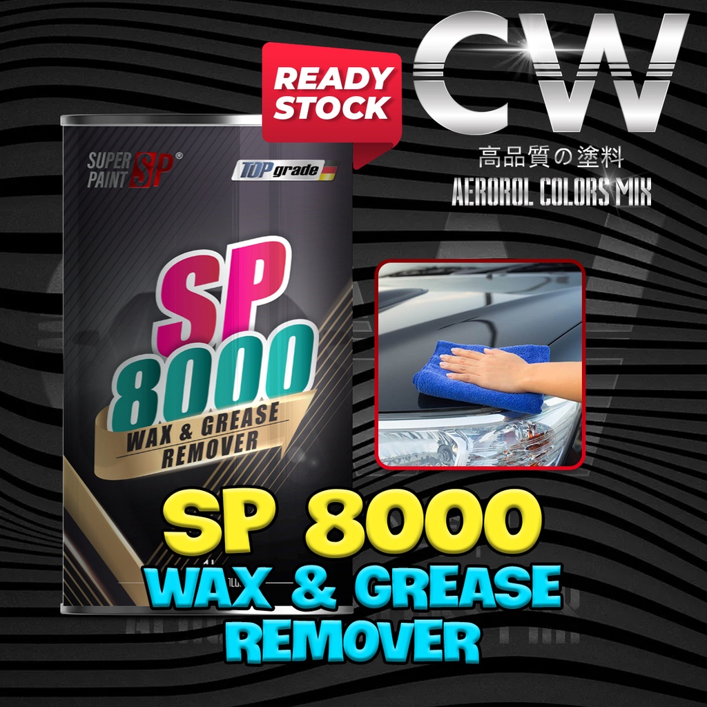 4L Wax and Grease Remover SP8000 Degreaser Car Coating Cleaner Cleaning