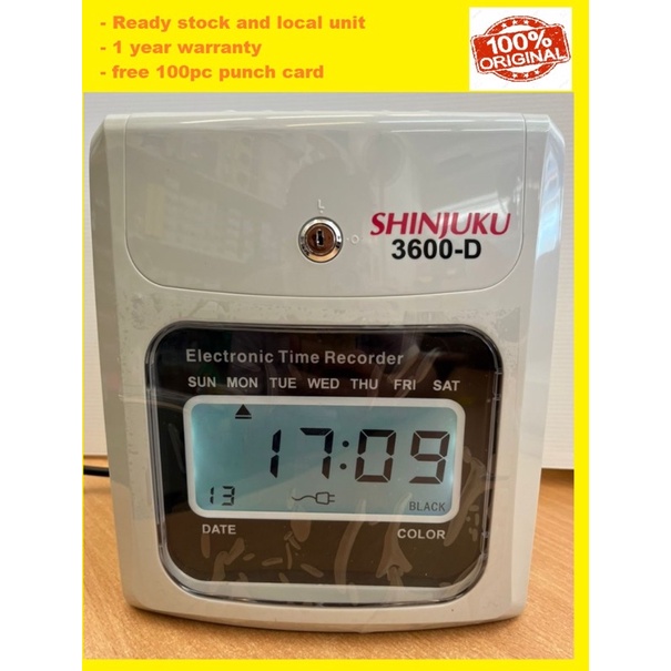 Time Machine punch card machine Shinjuku Mesin Catat Masa Electrobic