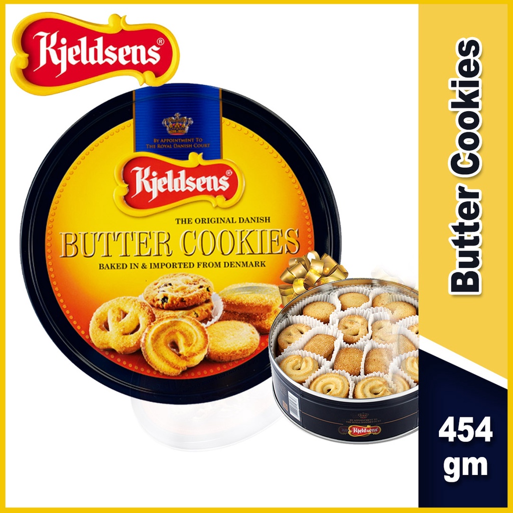 Kjeldsens The Original Danish Butter Biscuit Cookies Halal 1 Tin 454