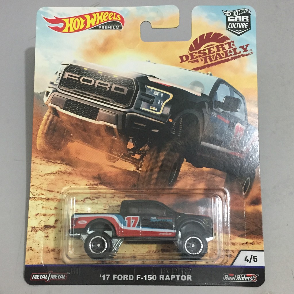 Hot Wheels Desert Rally '17 Ford F150 Raptor Shopee Malaysia