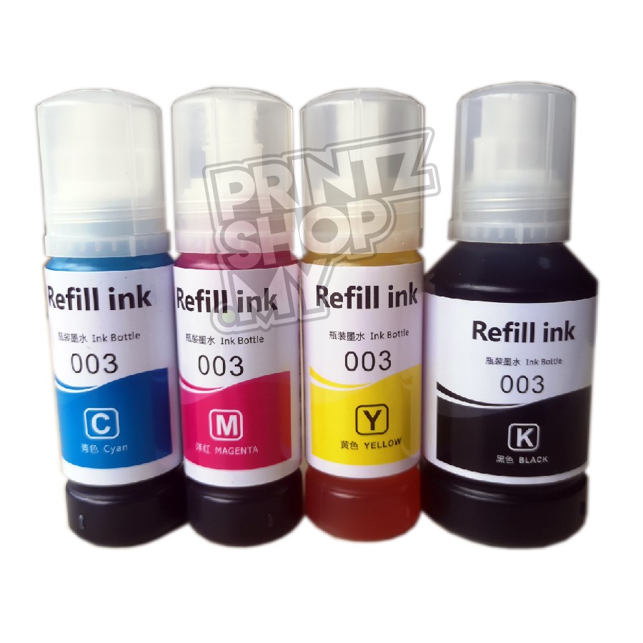 Compatible Epson 003 Ink Bottle Bulk Pack L1110 L3110 L3150 Shopee