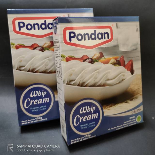 Pondan Whip Cream 150 Grams Shopee Malaysia