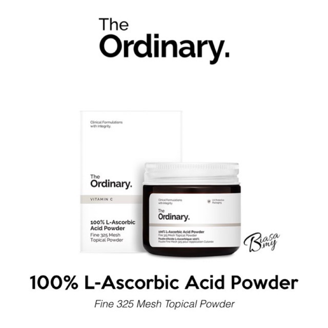 THE ORDINARY 100 LAscorbic Acid Powder Shopee Malaysia