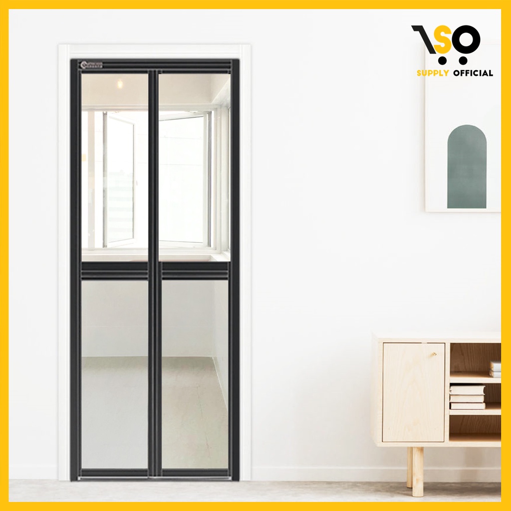 CLEAR PANEL Bathroom or Toilet BiFold door Multiple Design Pintu