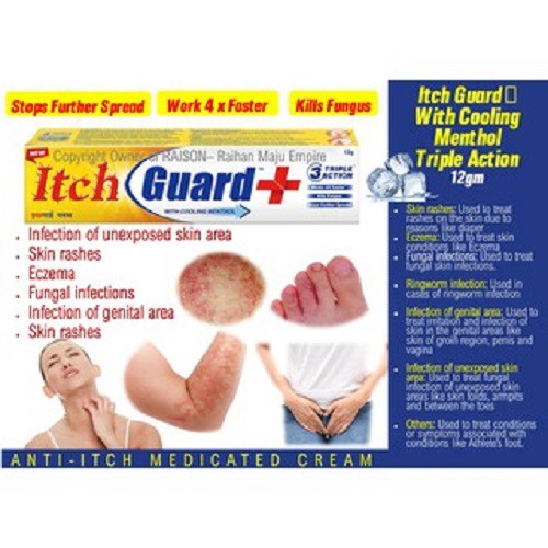 Itch Guard With Cooling Menthol Triple Action Shopee Malaysia