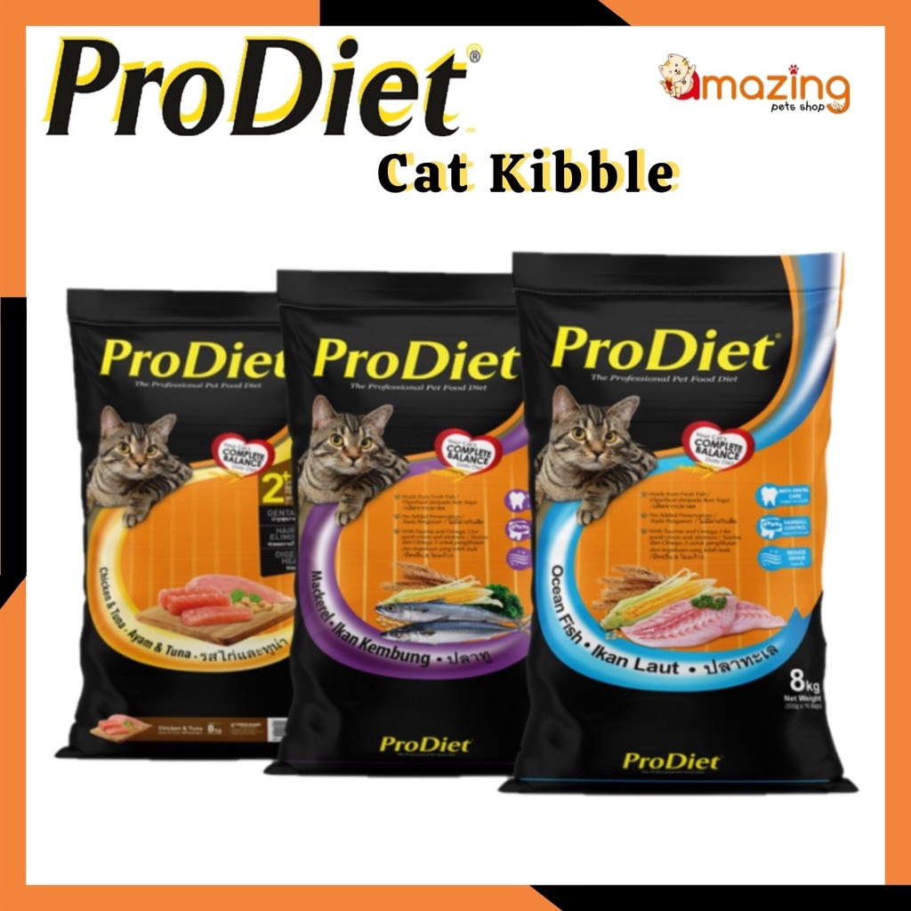 ProDiet Cat Kibble/ Dry Cat Food (8KG) Shopee Malaysia