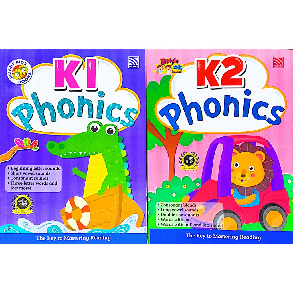 [BPM] Aged 36 Phonics / BRIGHT KIDS BOOKS / Pelangi Books /K1 & K2