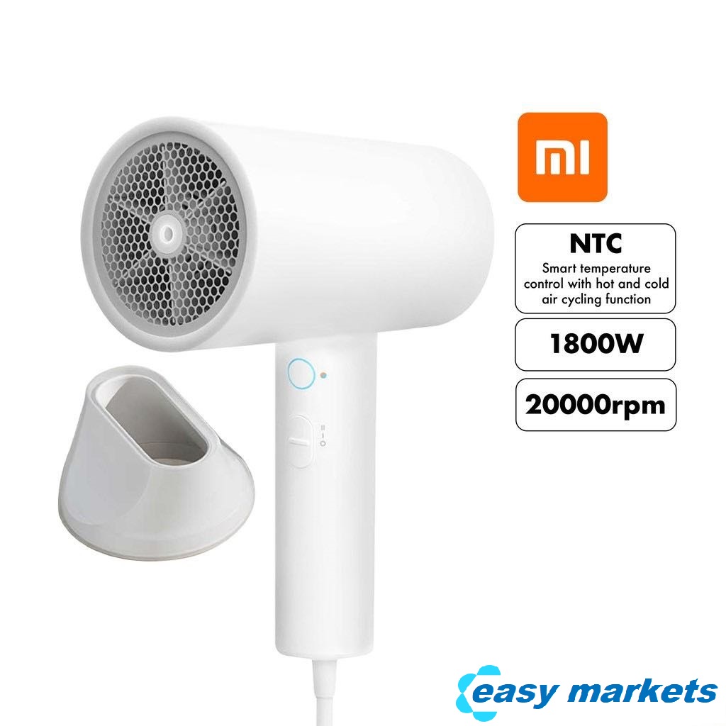 Xiaomi Ionic Electric Hair Dryer 1800W Quick Dry with nozzle 360
