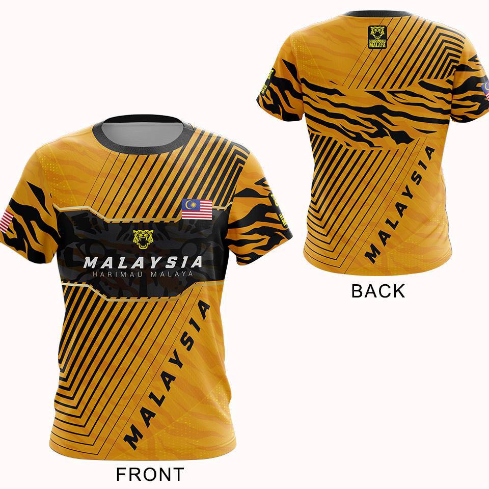 Baju Harimau Malaya Jersey Malaysia Home Away 2021 Kit