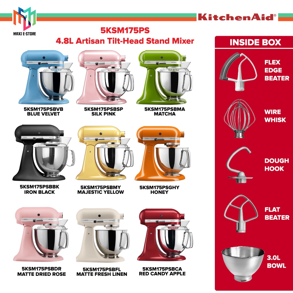 KitchenAid Artisan 4.8 L TiltHead Prices and Promotions Feb 2023