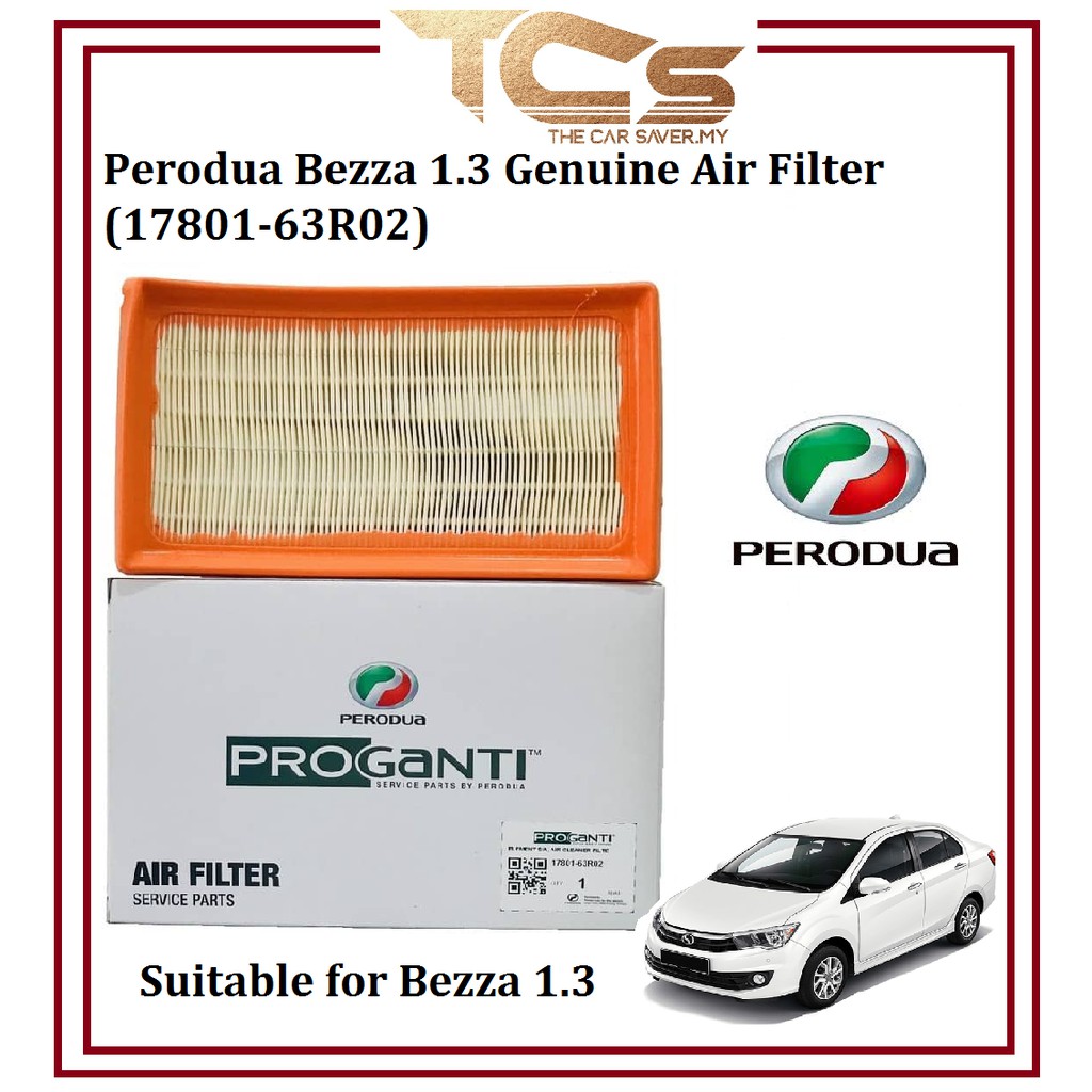 Perodua Bezza 1.3 Genuine Air Filter (1780163R02) Shopee Malaysia