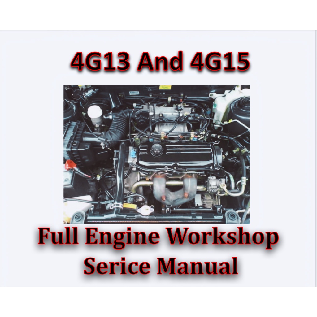 Proton Saga / Iswara / Wira / Putra / Satria Engine Service Manual Shopee Malaysia