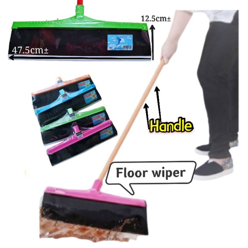 READY STOCK Floor Wiper with handle / Bathroom Wiper /Wiper Scraper