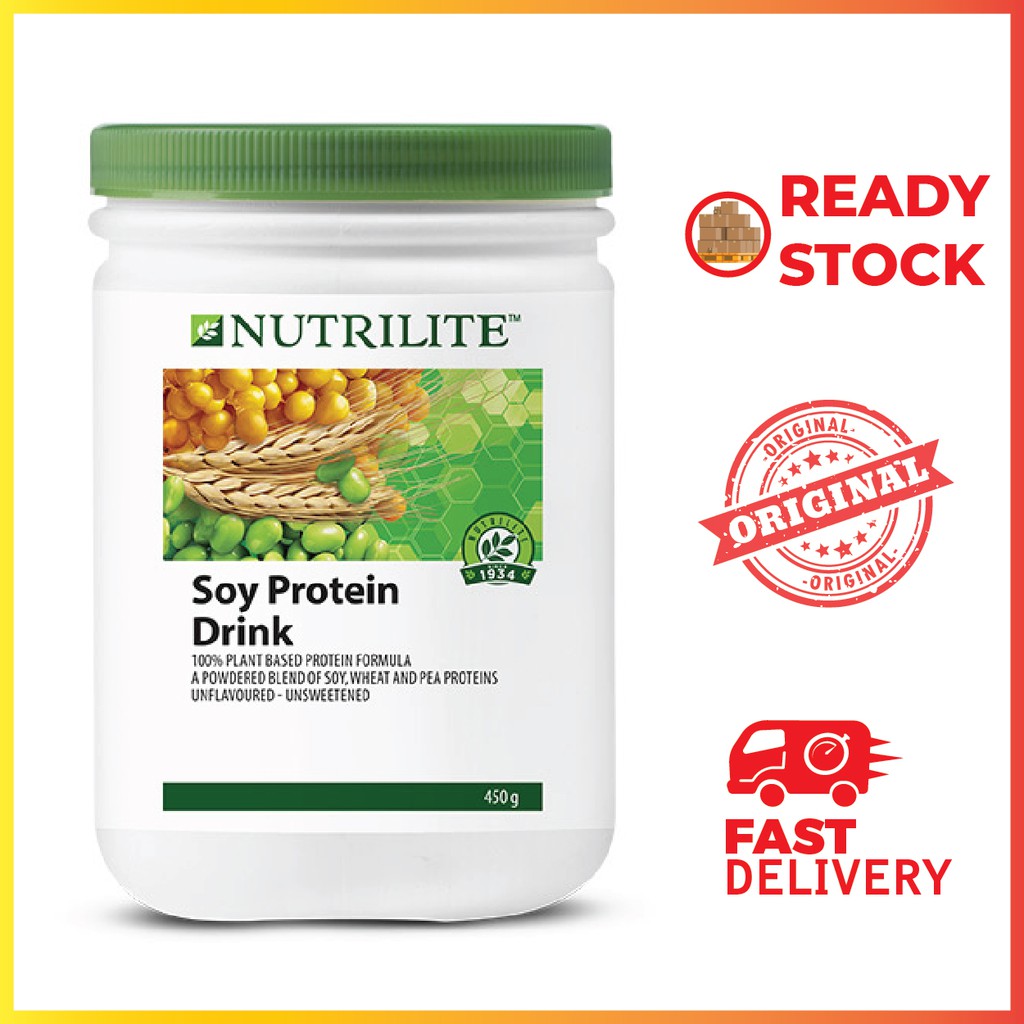 Amway Nutrilite Soy Protein Drink 450g Shopee Malaysia