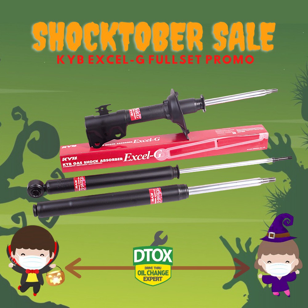 [Installation Provided] DTOX Shocktober Promo (Perodua Cars) Full