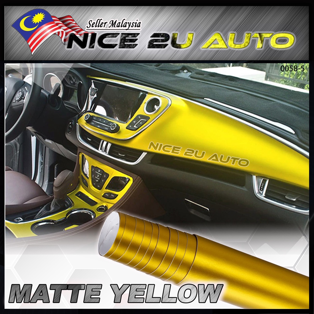 Car Vehicle 30x152cm Color Matte Chrome Vinyl Wrap Film Car Sticker