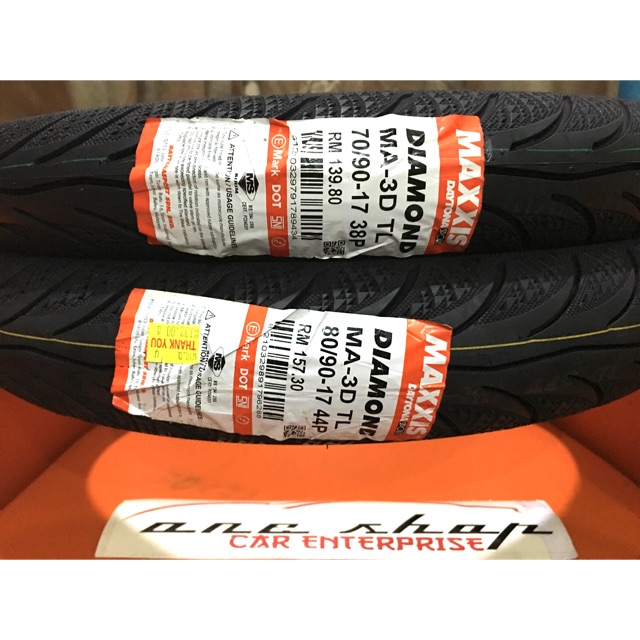 MAXXIS DIAMOND TUBELESS 60/8017,70/8017,70/9017,80/90