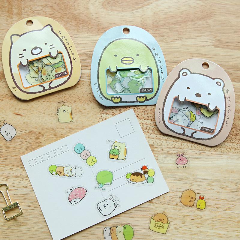 50Pcs DIY Scrapbooking Japanese Sumikko Gurashi Sticker SanX