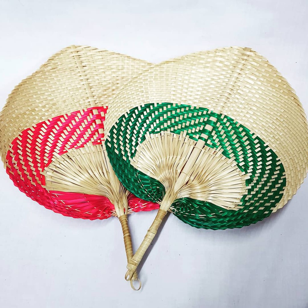 Kipas Tangan Mengkuang Kipas Perhiasan Fan Decoration Shopee Malaysia