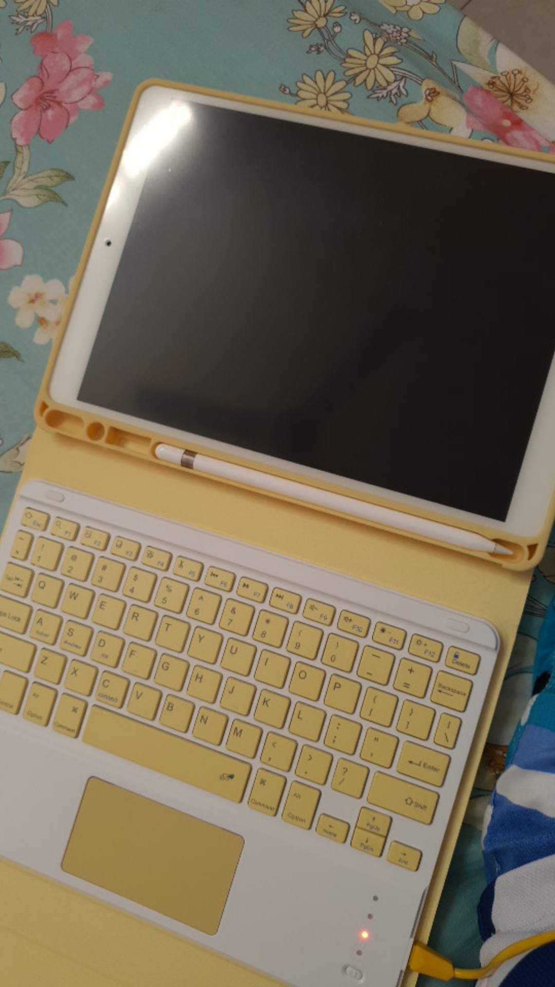 Touchpad Keyboard For Apple iPad Case keyboard Built in Pen Slot Holder