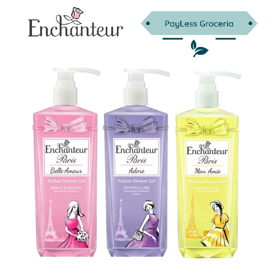 Enchanteur Paris Parfum Shower Gel 750g Shopee Malaysia