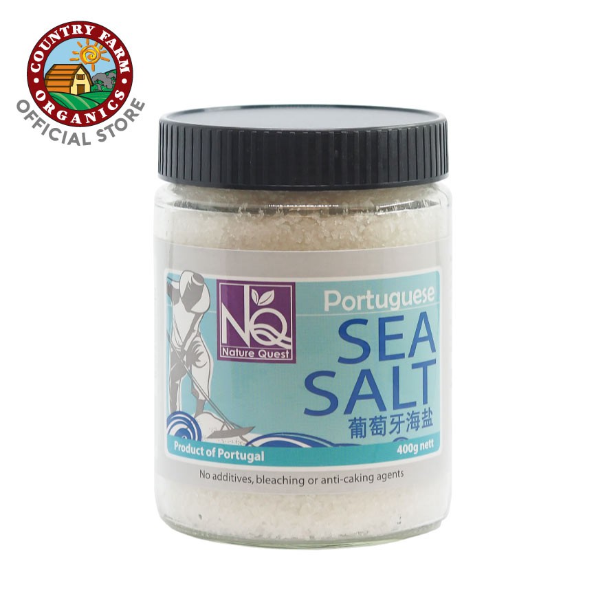 Country Farm Organics Nature Quest Portuguese Sea Salt (400g) Shopee