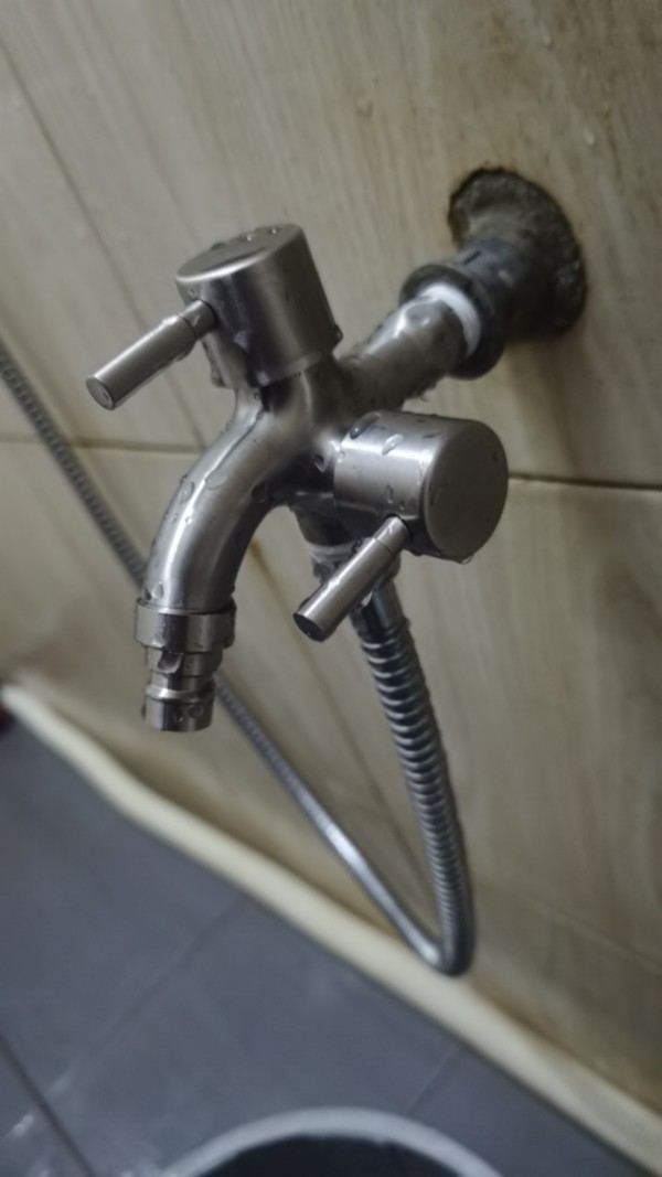 Ready stock 304 Stainless Steel Double Tap Multifunctional Stainless