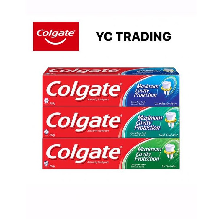 Colgate Maximum Cavity Protection Toothpaste 250g Shopee Malaysia