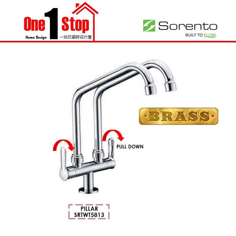 SORENTO KITCHEN SINK COLD TAP (SRTWT5813) Shopee Malaysia