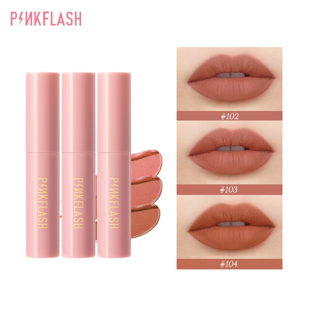 Pinkflash Kiss Air Matte Natural Liquid Lipstick Waterproof Lip And