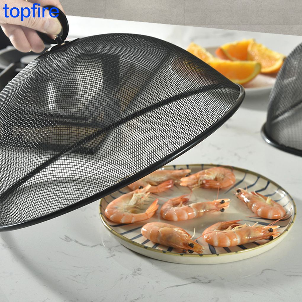 Stainless Steel Table Top Dish Cover Kitchen Dining DustProof Fly