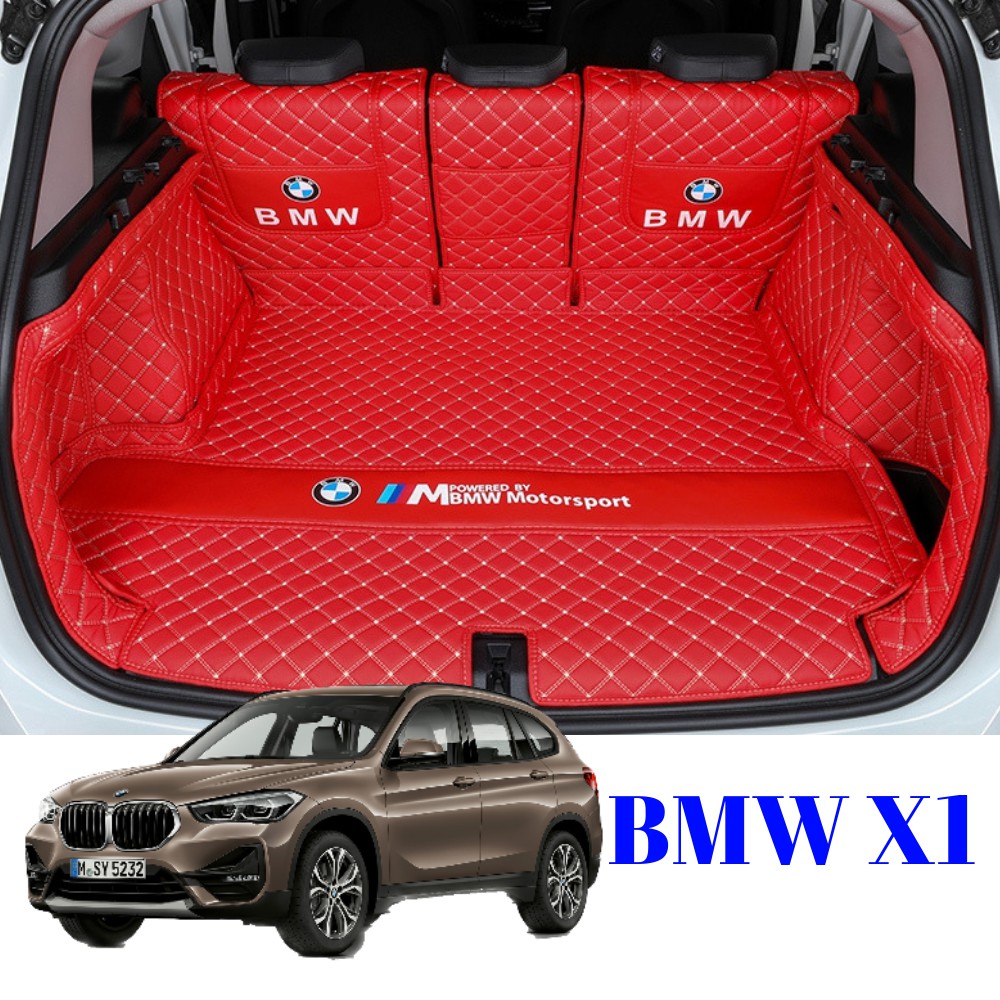 BMW x1 luxury leather trunk boot mat protector Shopee Malaysia
