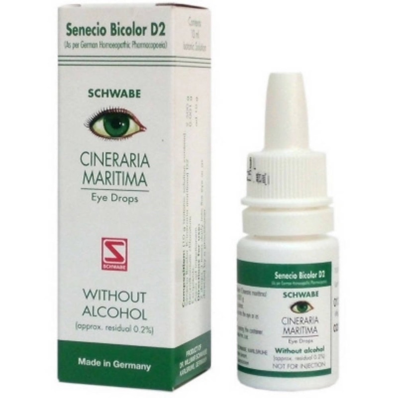 HOMEOPATHY CATARACT EYE DROP NON ALCOHOL by Dr. Willmar Scwabe (made in