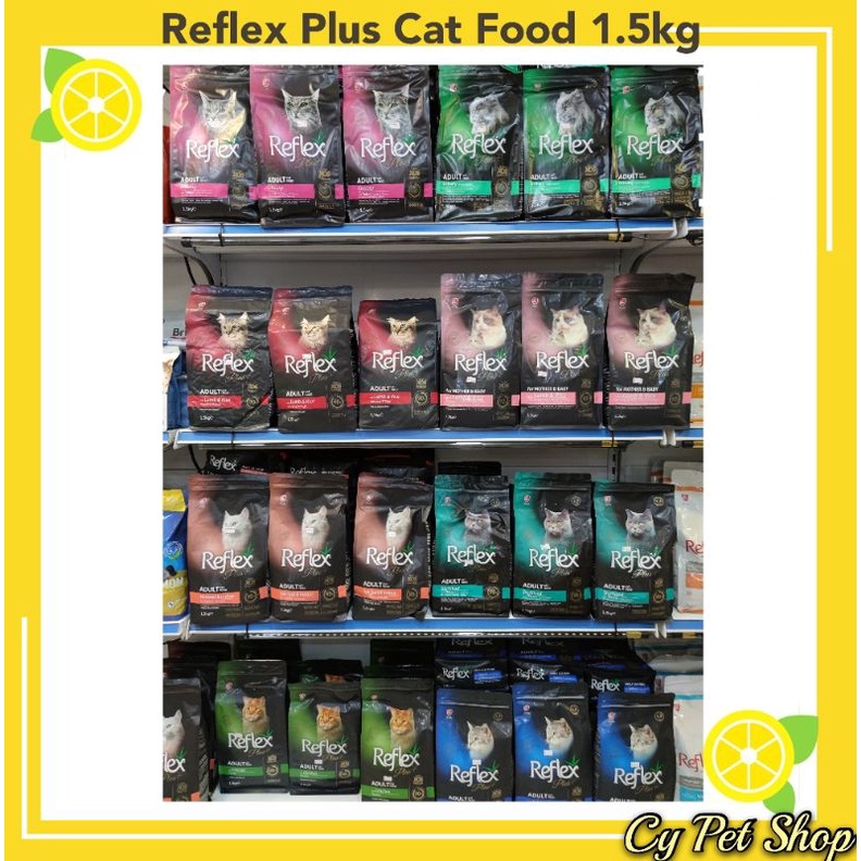 Reflex Plus Cat Food 1.5KG ORIGINAL PACK Made In Turkey (Ready Stock