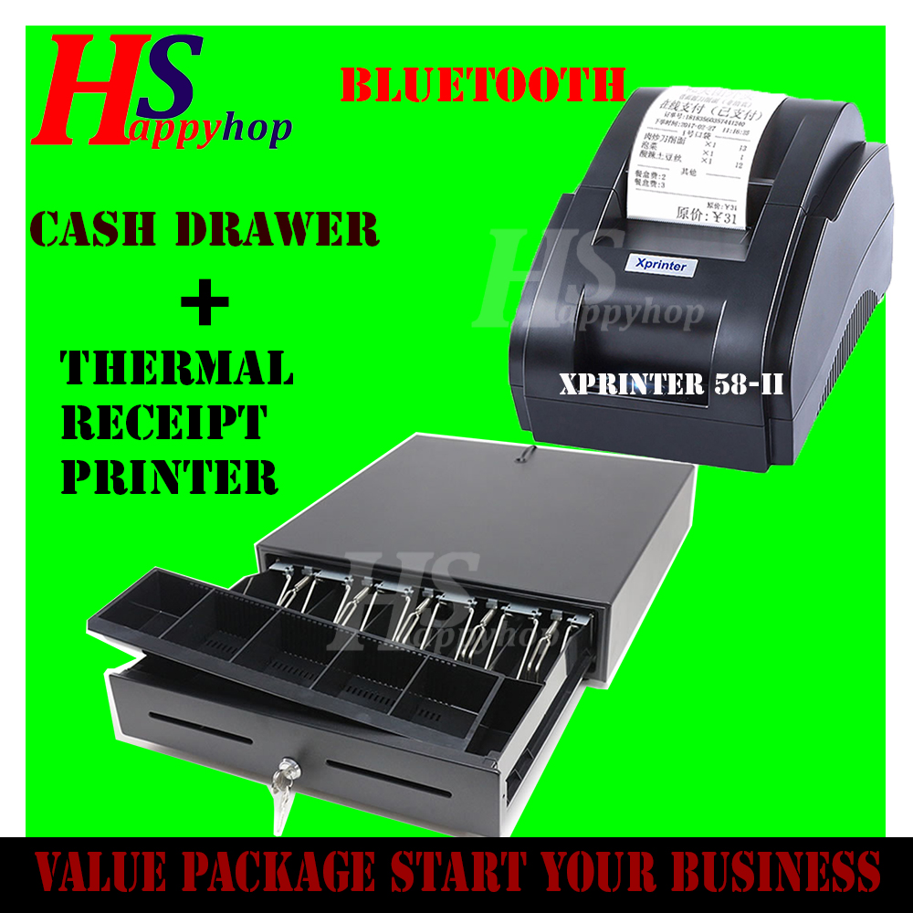 GM Cash Drawer and Receipt Printer (BLUETOOTH CONNECT ) LOYVERSE