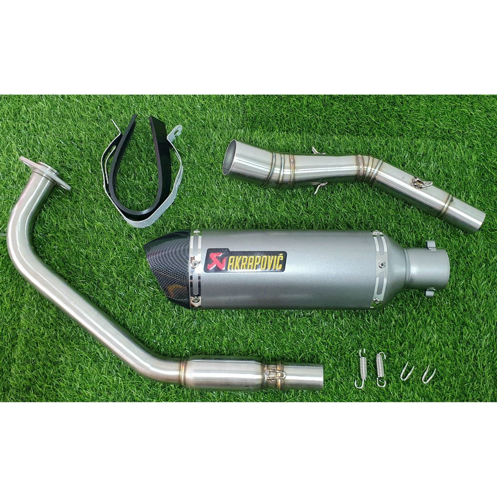 YAMAHA R15 / MT15 EXHAUST FULL SYSTEM AKRAPOVIC (41) RACING EXHAUST FOR MOTORCYCLE YAMAHA R15 V3