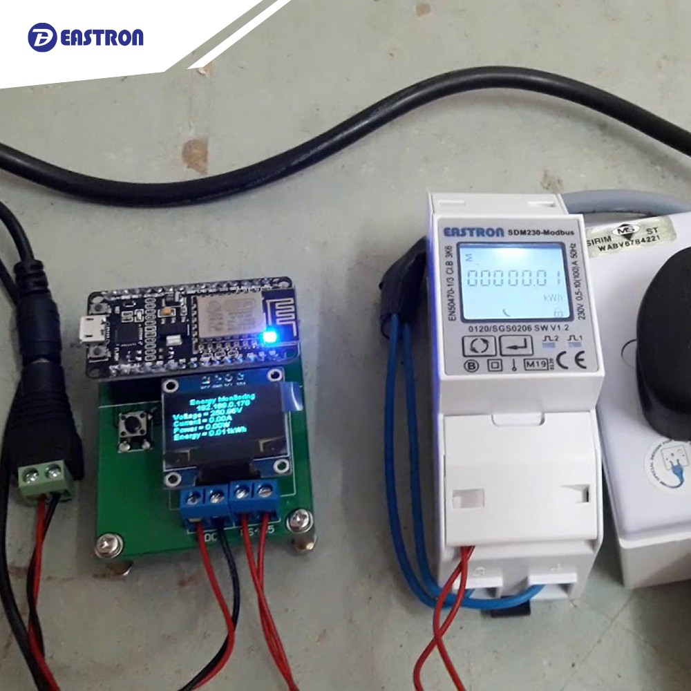 Read Energy Meter Model Eastron SDM230-Modbus Using Block, 56% OFF