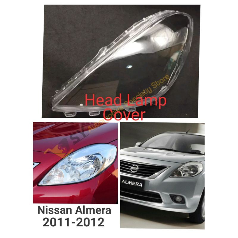 Nissan Almera 20112012 ALMERA HeadLamp Cover /ALMERA HEADLIGHT COVER