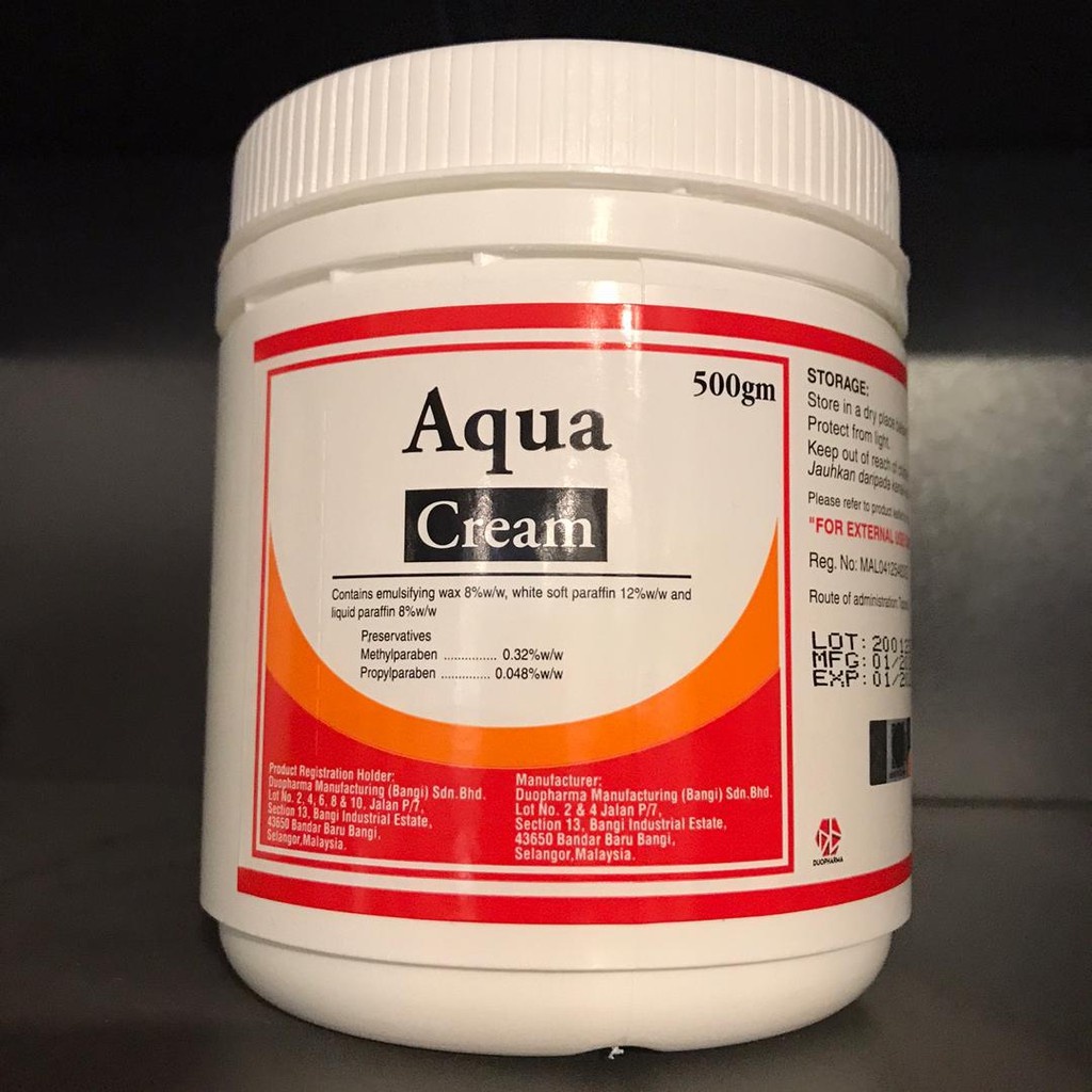 Duopharma Aqua Cream 500g ( For Dry Skin ) Shopee Malaysia