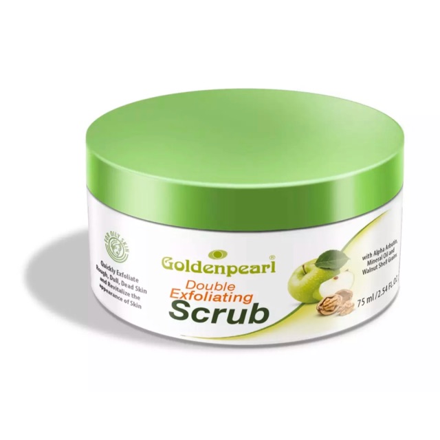 Golden Pearl Double Exfoliating Scrub 75ml Authentic Shopee Malaysia