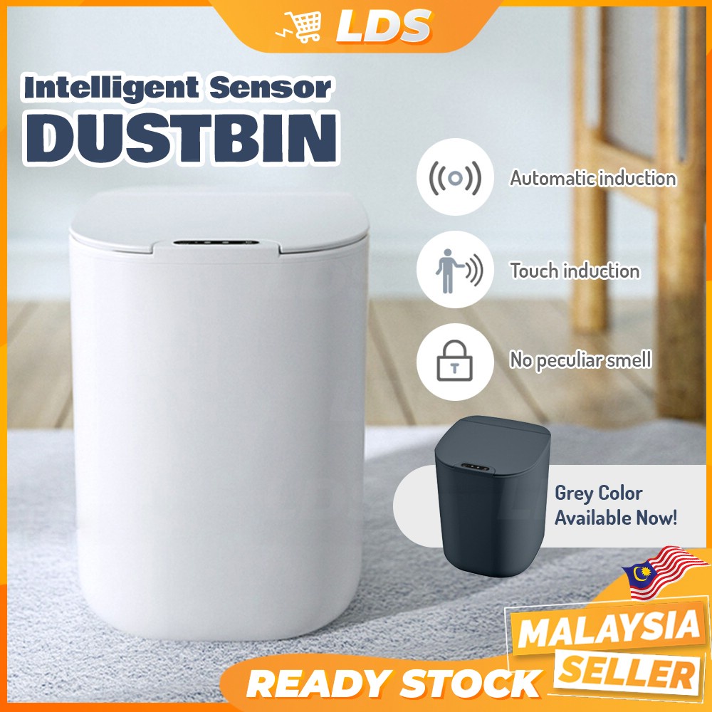 LDS Automatic Dustbin Room Smart Dustbin Kitchen Dustbin Rubbish Bin