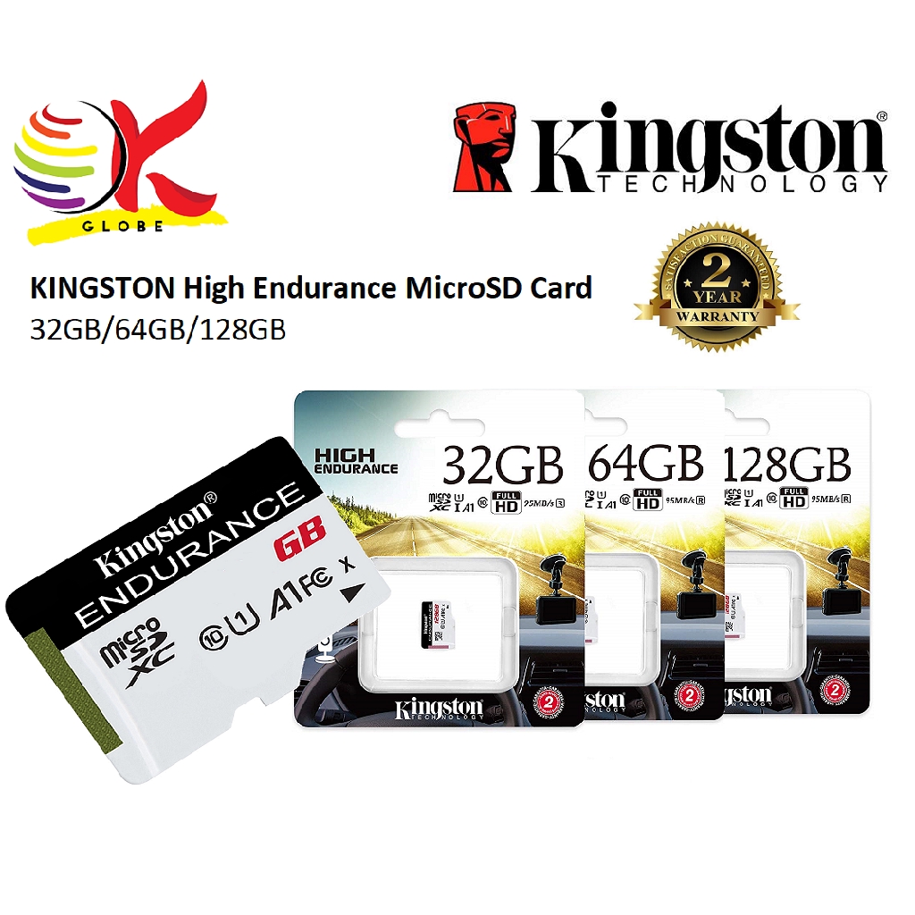 KINGSTON SDCE HIGH ENDURANCE MICRO SD CARD MEMORY CARD WITH 32GB / 64GB