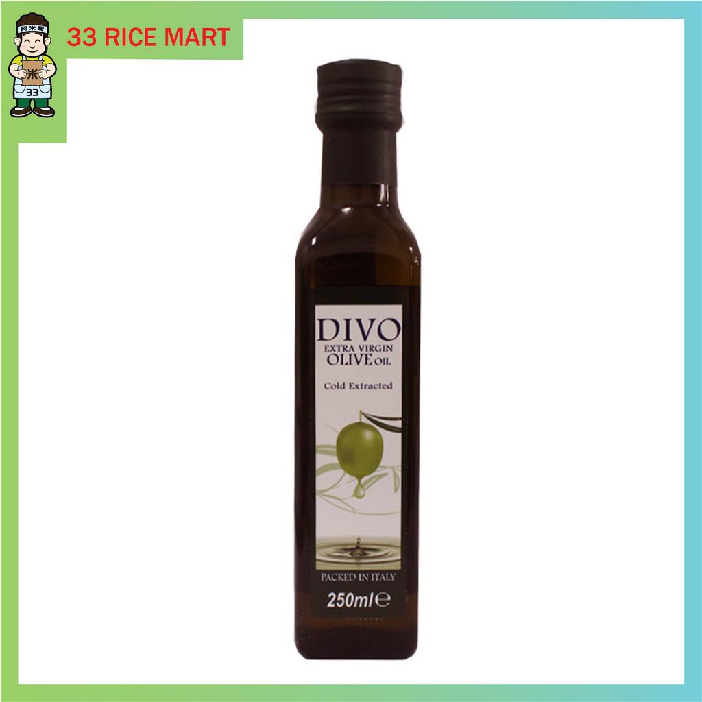 33 Rice Mart Divo Extra Virgin Olive Oil (250ml) Cold Extracted
