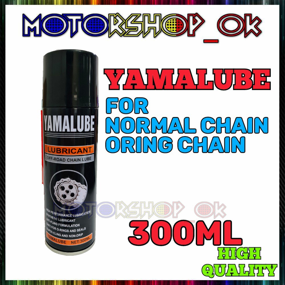 CHAIN LUBE YAMALUBE 300ML BIG ( FOR USE NORMAL CHAIN / ORING CHAIN