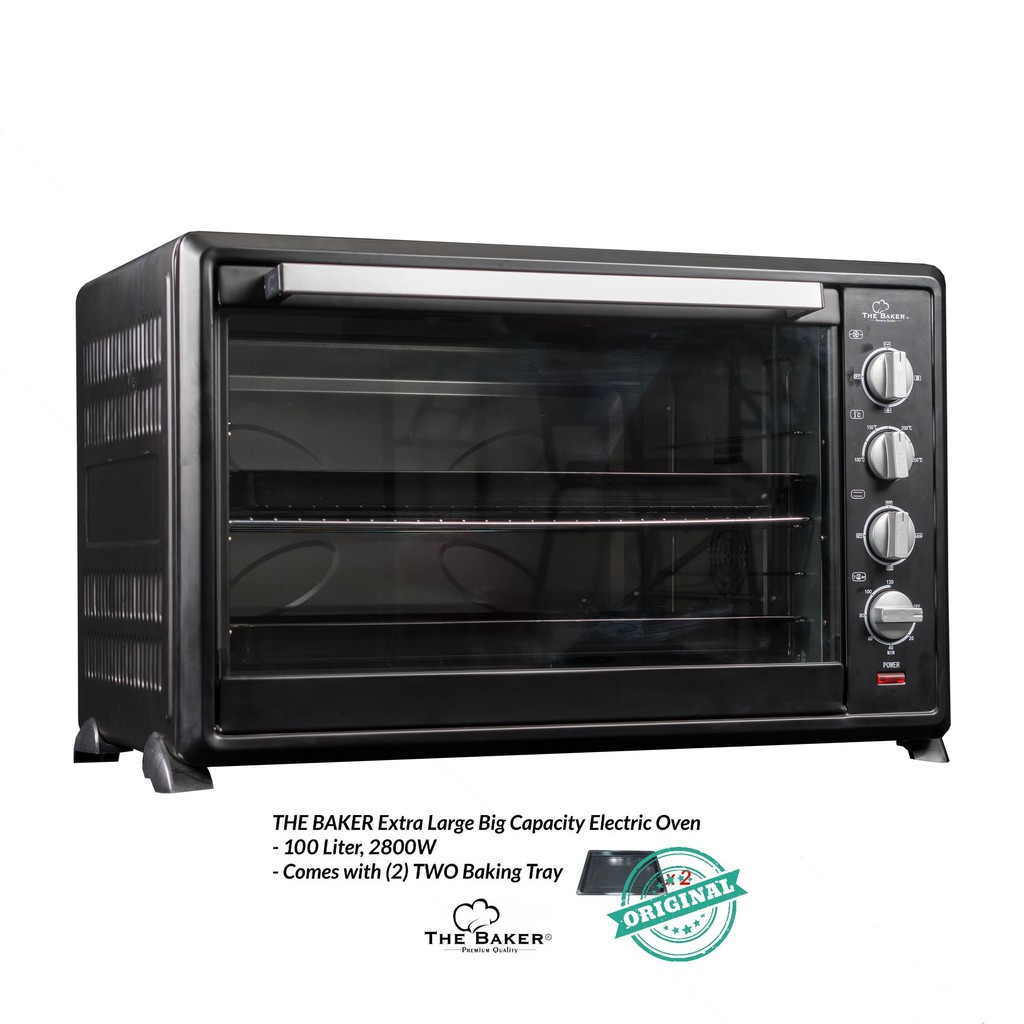 {READY STOCK }THE BAKER 100L Large Capacity Electric Oven ESM100L