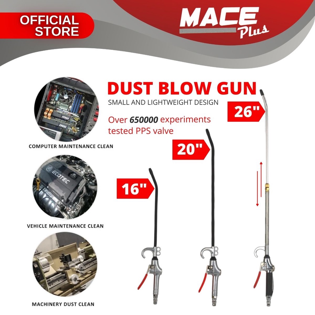 Air Blow Gun High Volume Powerful Industrial Air Blow Gun Flow Nozzle