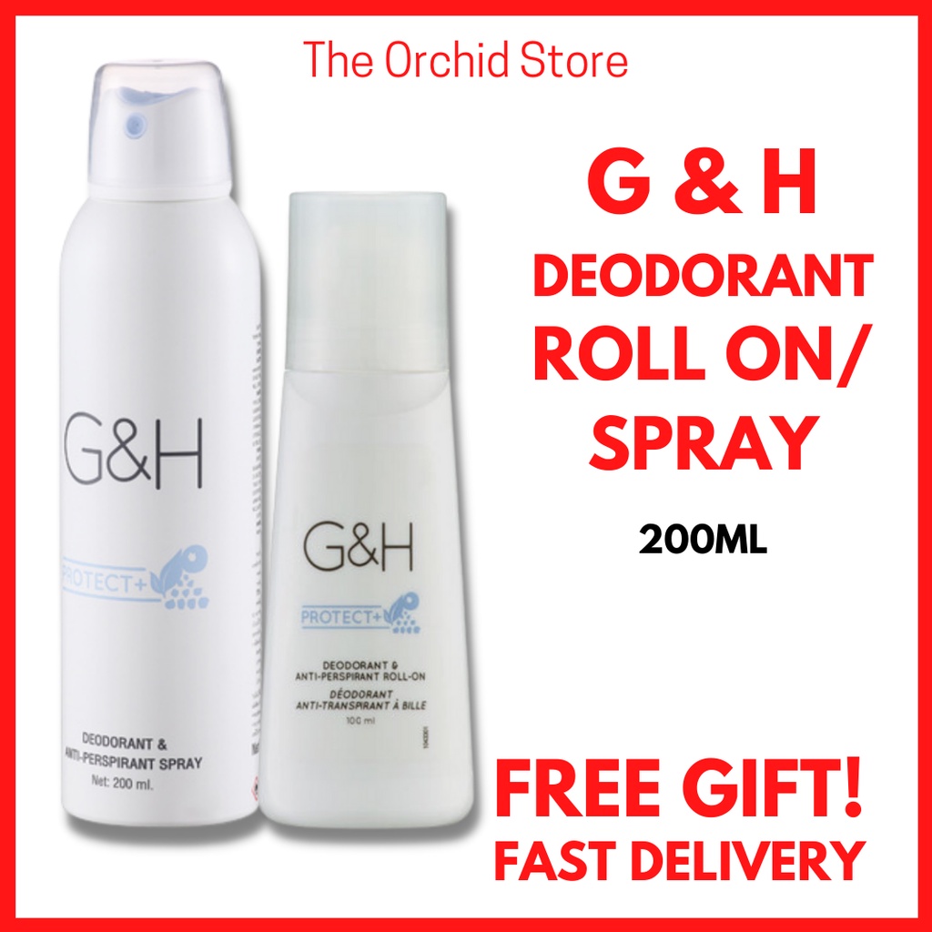 Amway G&H Deodorant AntiPrespirant Rollon/Spray Shopee Malaysia