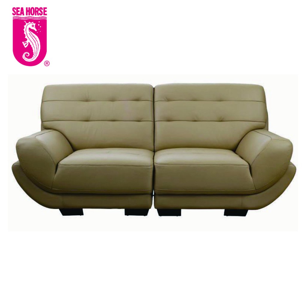 ORIGINAL SEAHORSE Sofa 4 Italian Mastrottro Stylish Leather Sofa (SOF4
